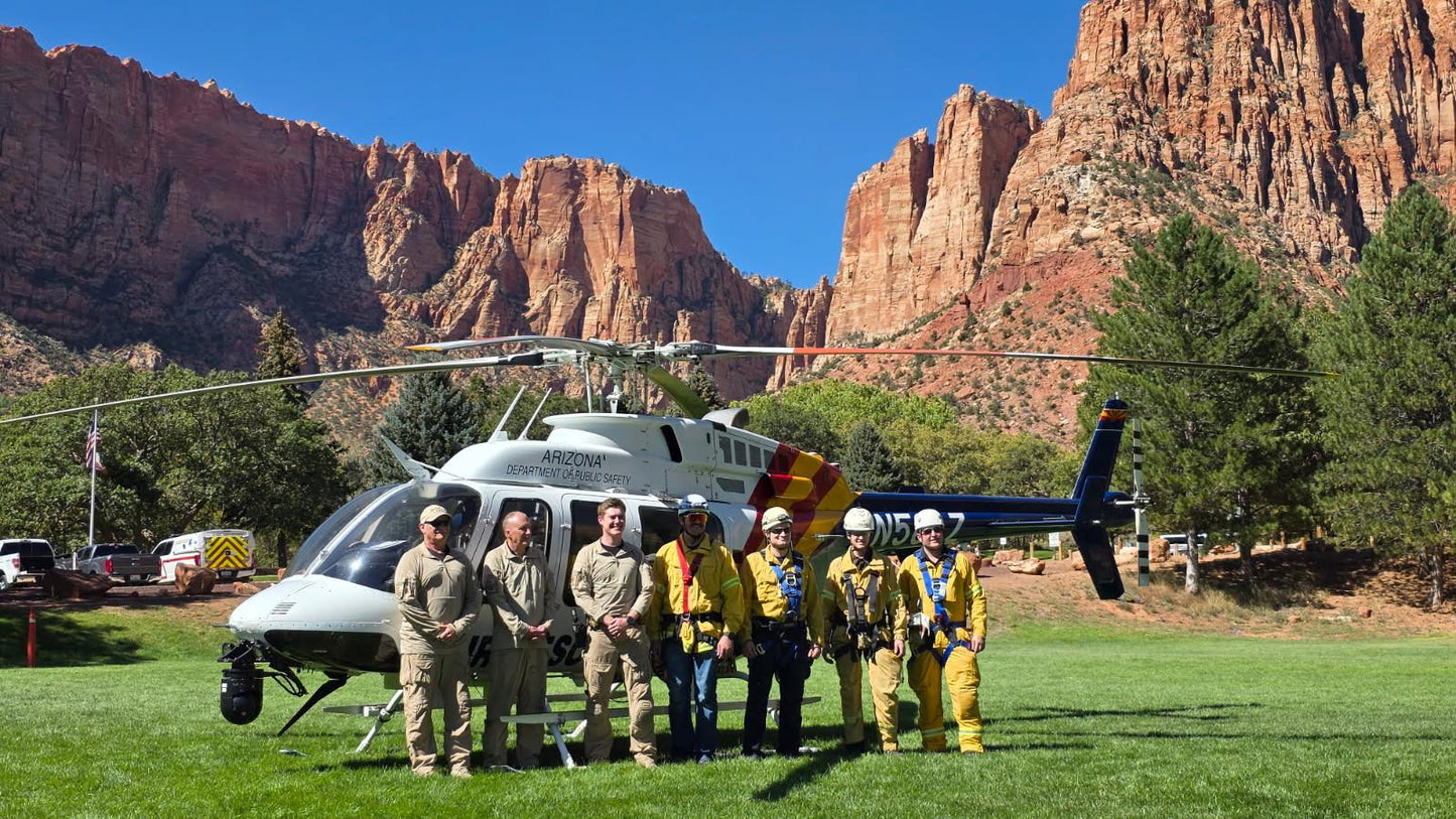Trooper Hunter Bennett - Arizona Department of Public Safety - Memorial Whiskey Bottle