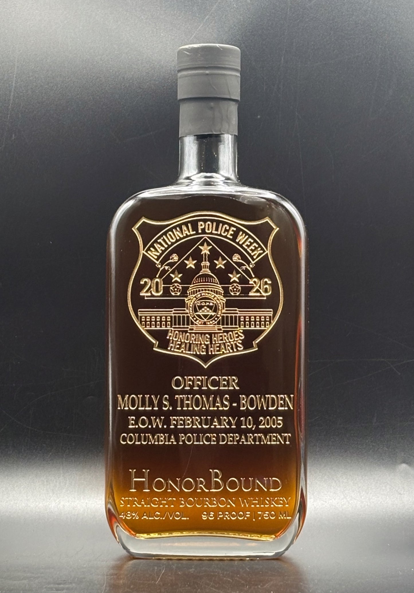 2026 Concerns of Police Survivors (C.O.P.S.) National Police Week Commemorative Whiskey Bottle