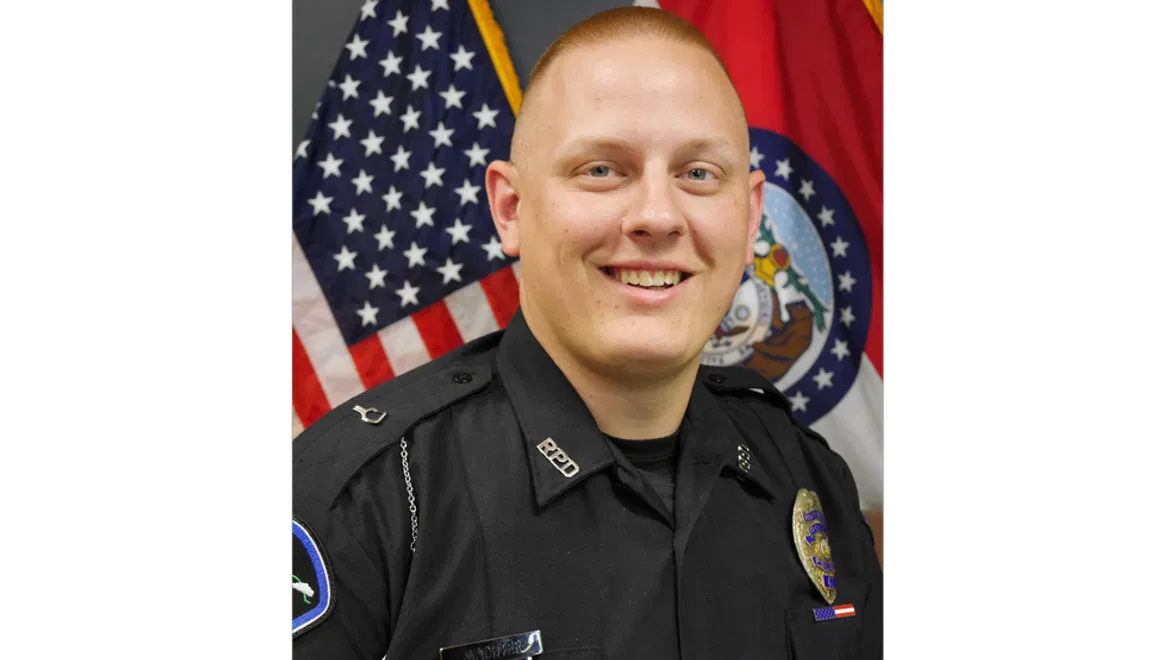 Corporal Andrew Wachter - Rolla Police Department - Memorial Bottle