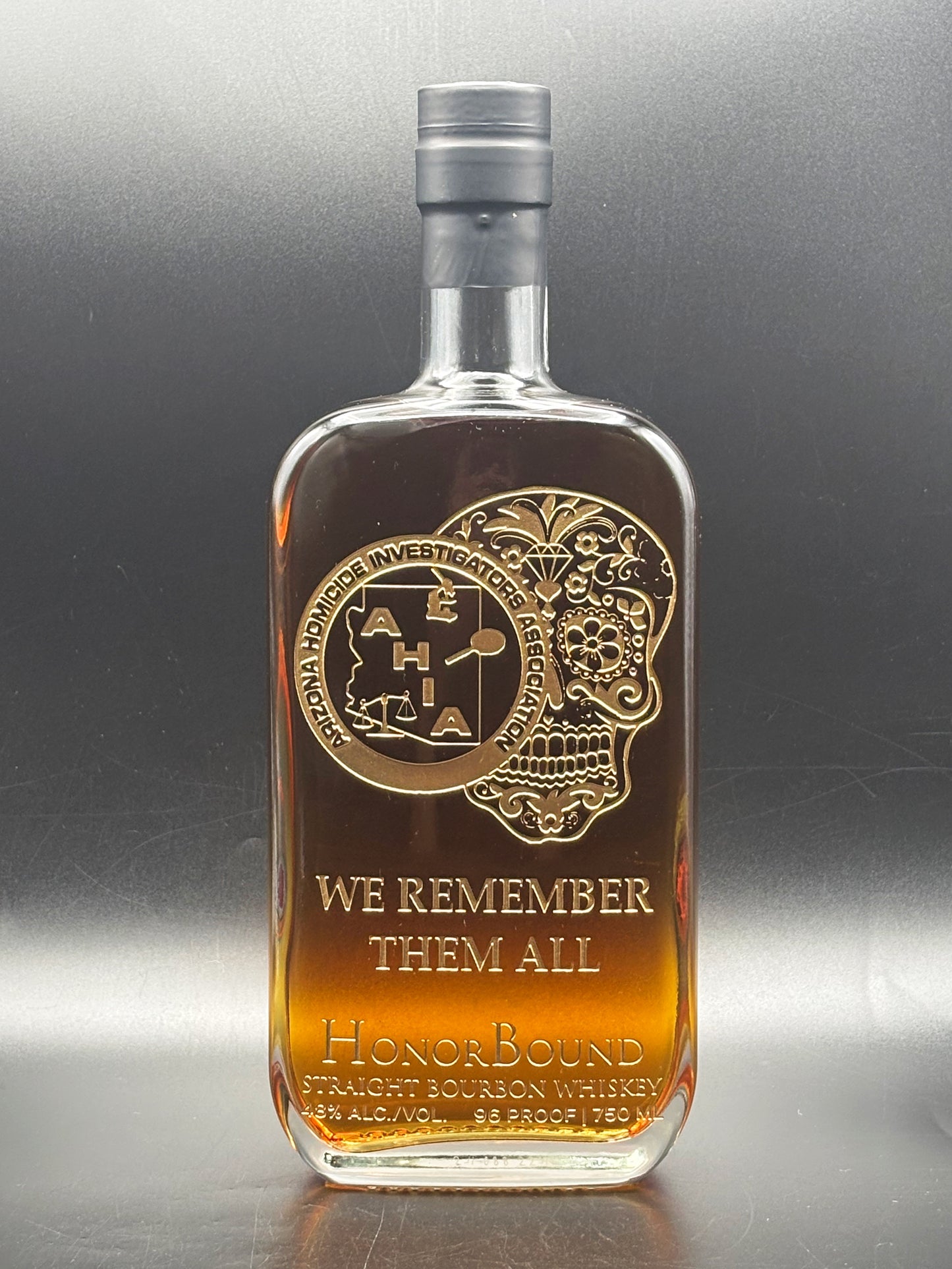 Arizona Homicide Investigator's Association Commemorative Bottle