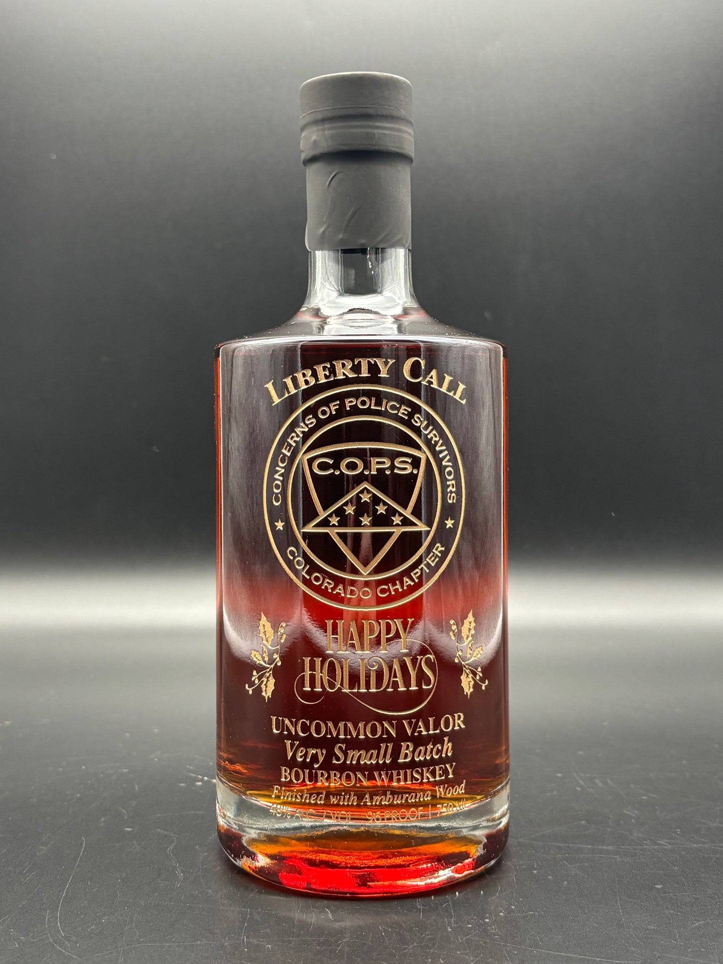 Colorado Concerns of Police Survivors (COPS) Holiday Bottle