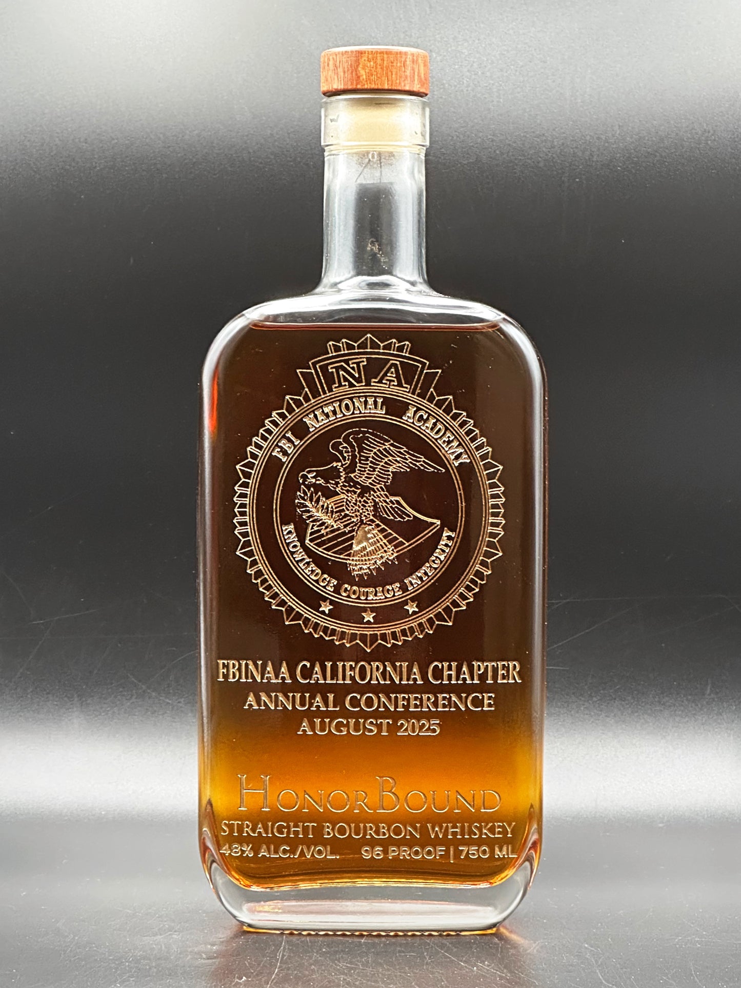 FBI National Academy Associates California Annual Conference 2025 Commemorative Bottle