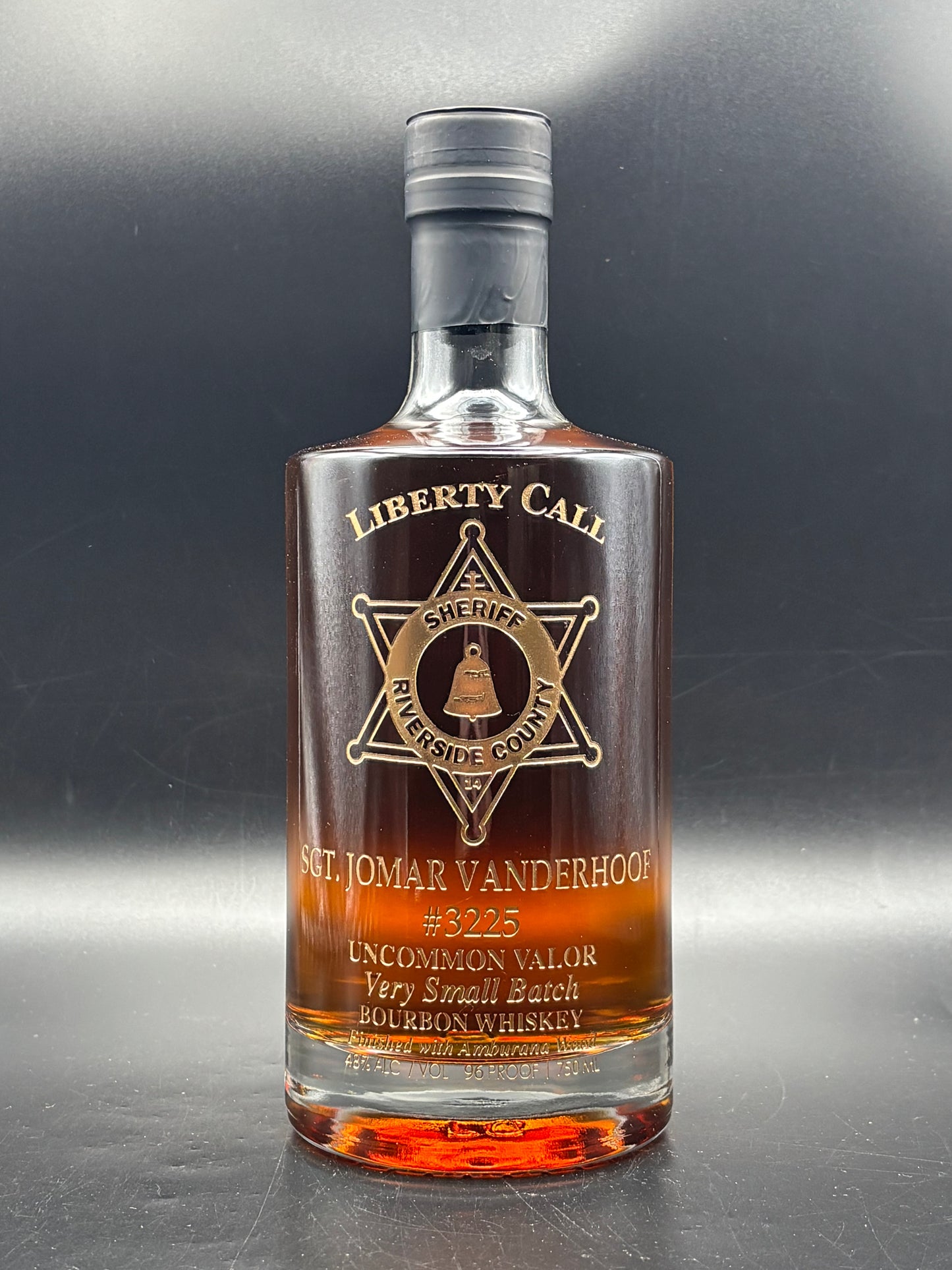 Jomar Vanderhoof Whiskey Bottle