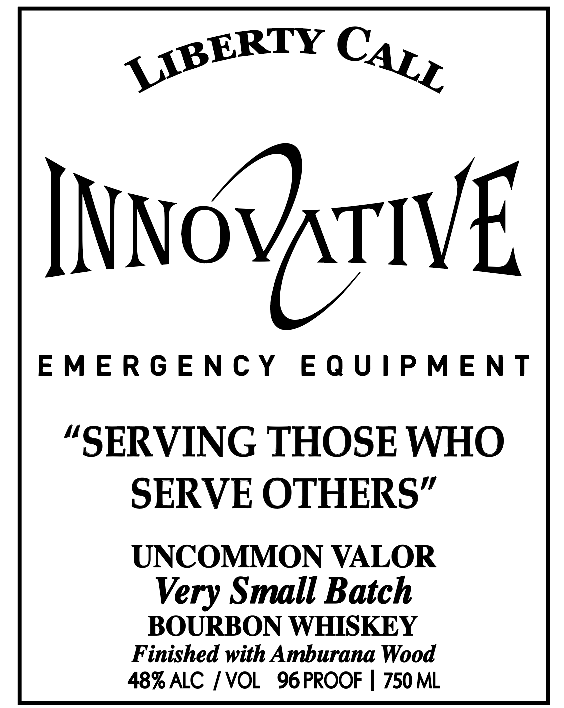 Innovative Emergency Equipment Whiskey Bottle