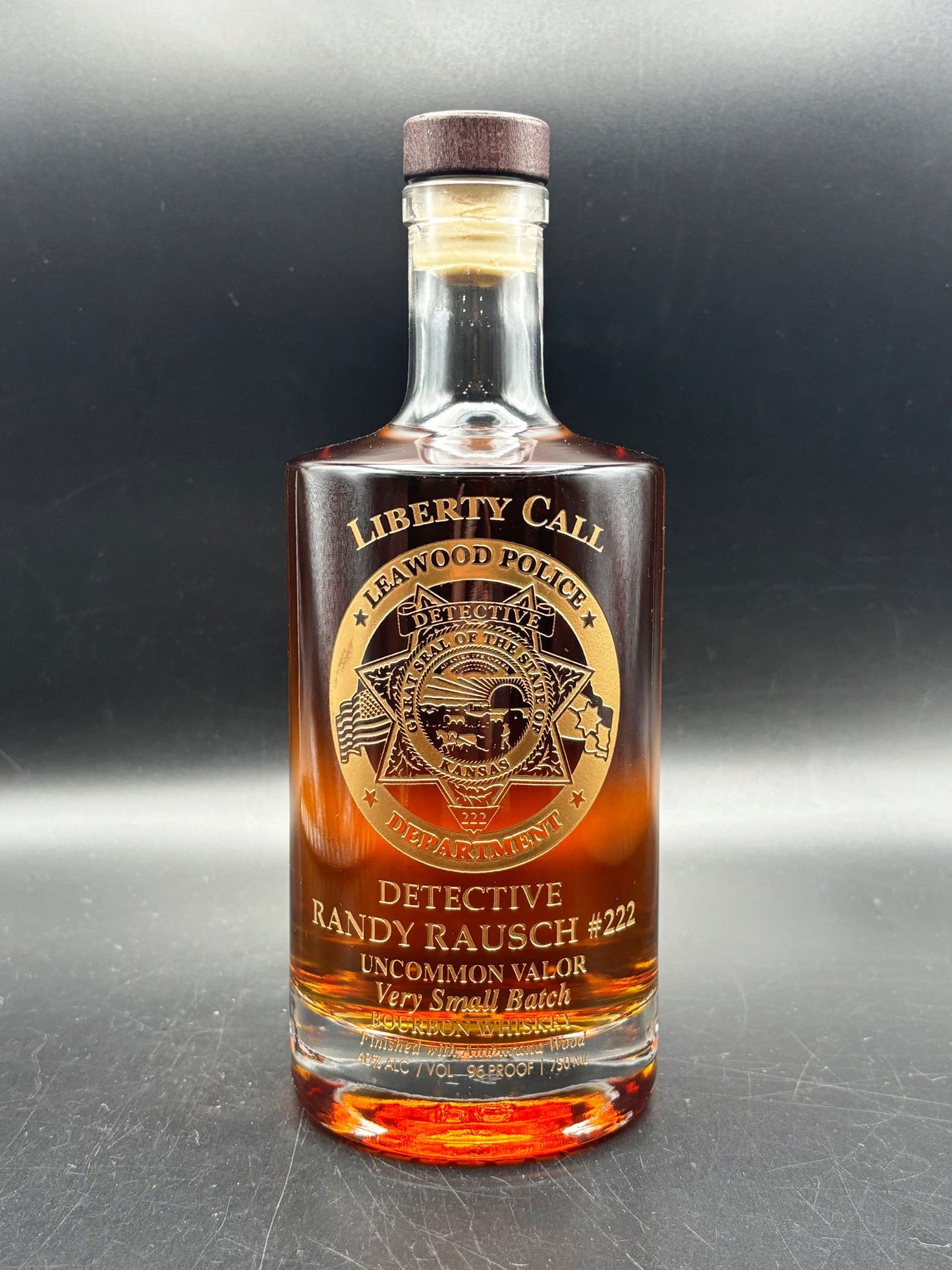 Leawood Police Department Custom Bottle