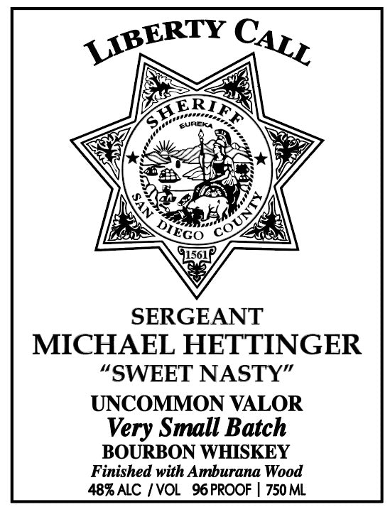 Mike Hettinger Retirement Bottle