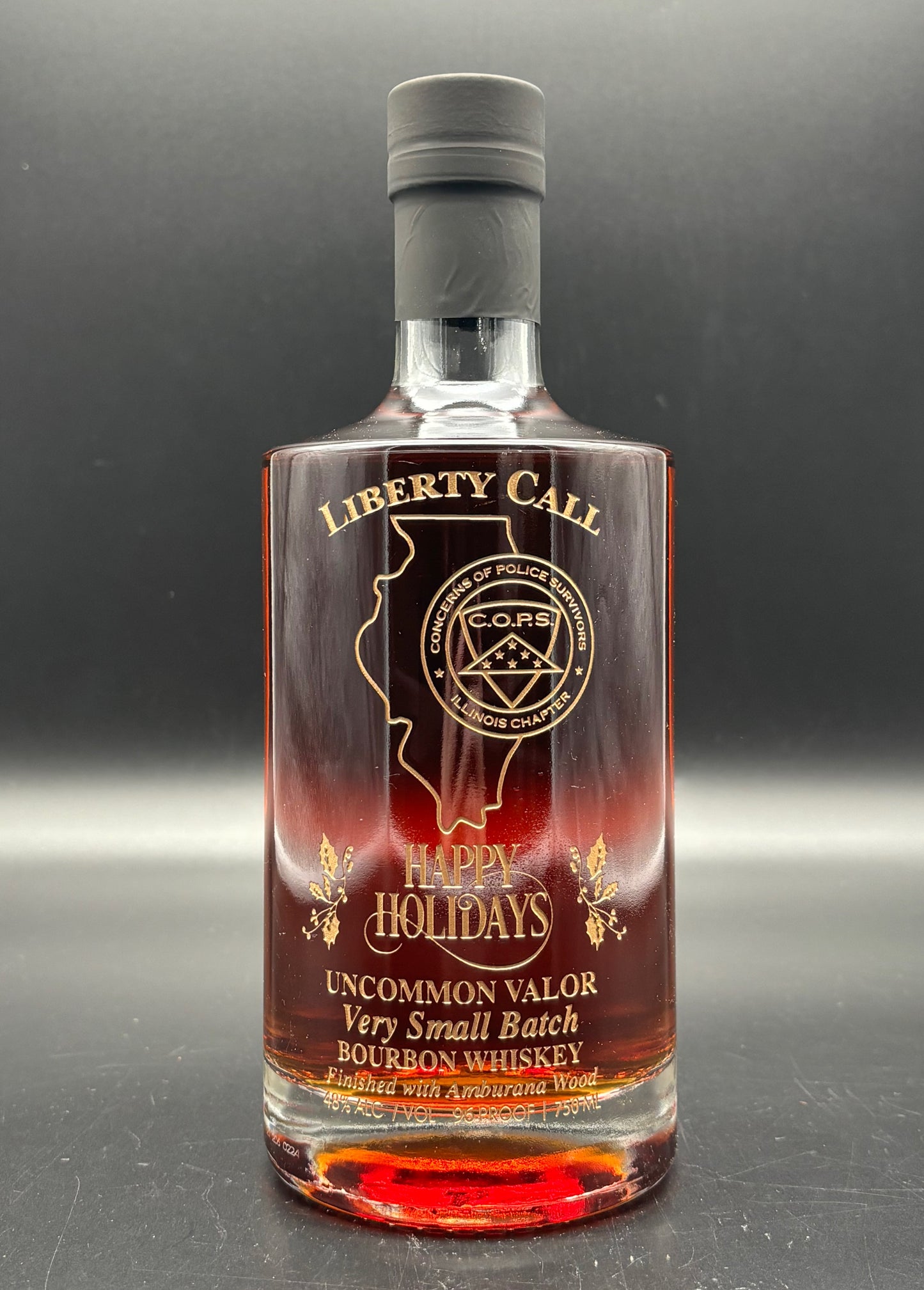 Illinois Concerns of Police Survivors (COPS) Holiday Bottle