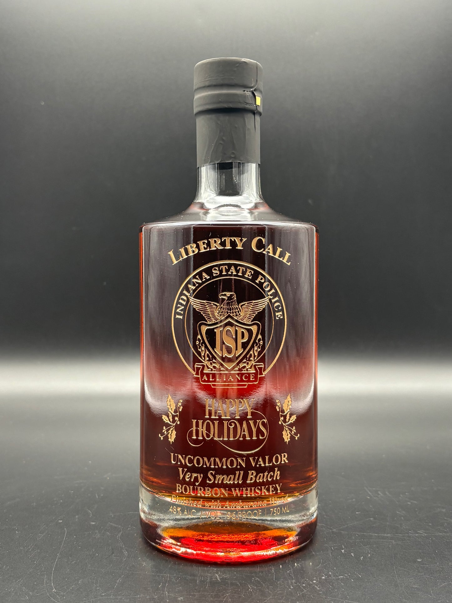 Indiana State Police Alliance 2023 Holiday Bottle