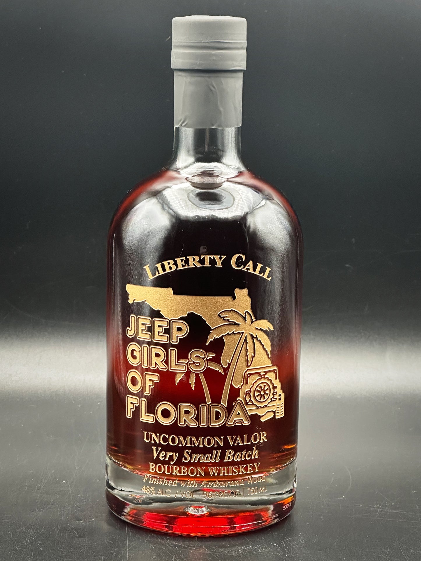 Jeep Girls of Florida Commemorative Whiskey Bottle