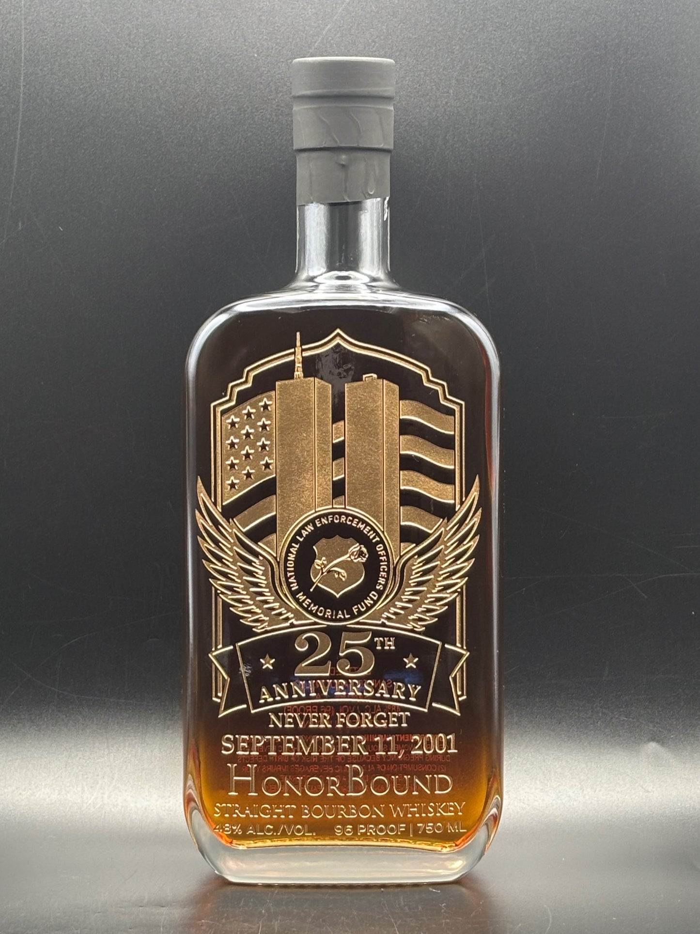 9/11 25th Anniversary NLEOMF Memorial Bottle