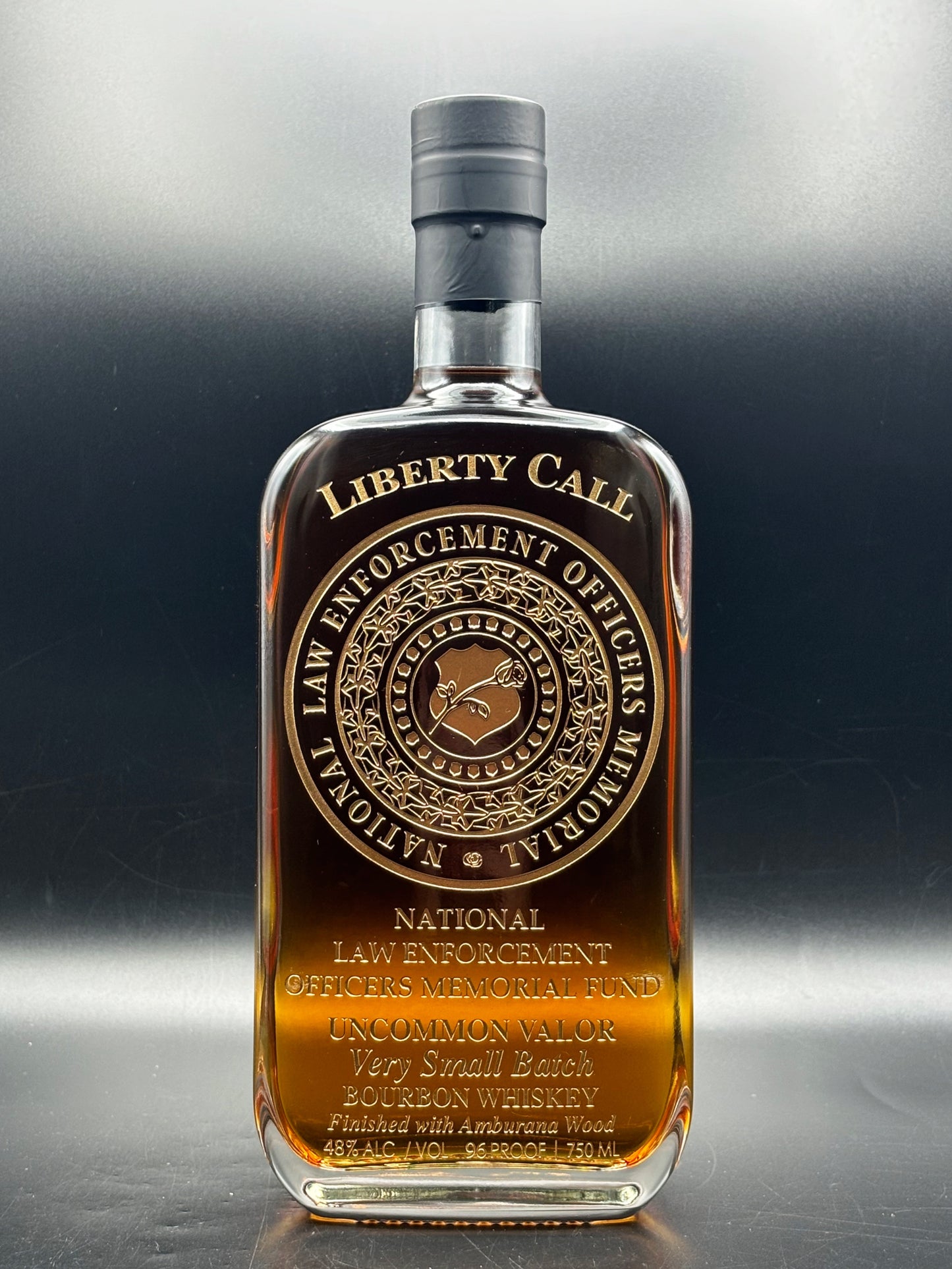 National Law Enforcement Officers Memorial Fund (NLEOMF) Whiskey Bottle