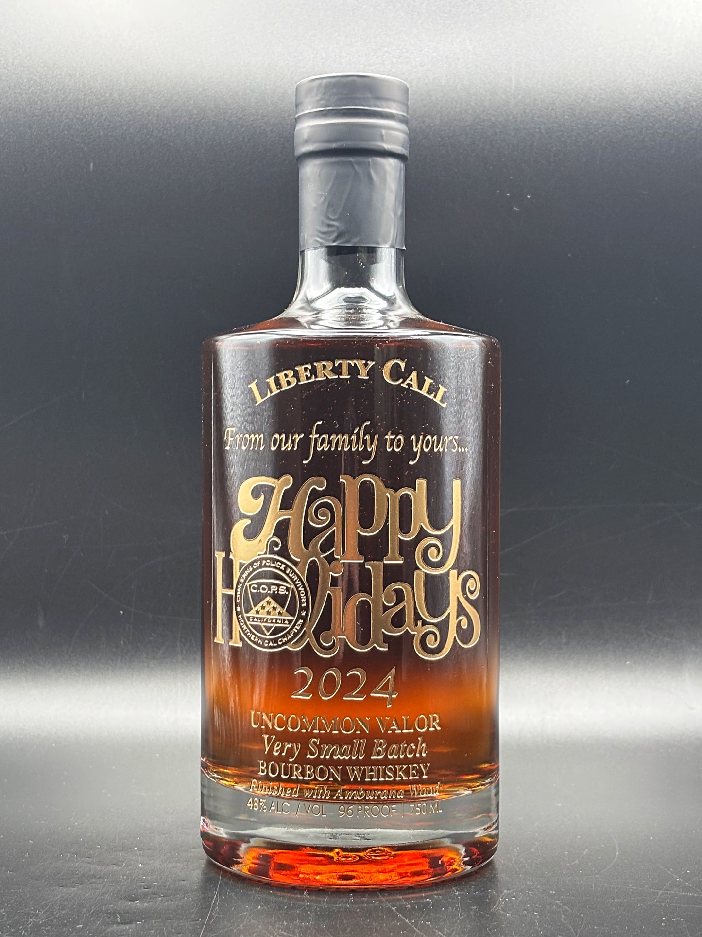 NorCal Concerns of Police Survivors (COPS) Holiday Bottle