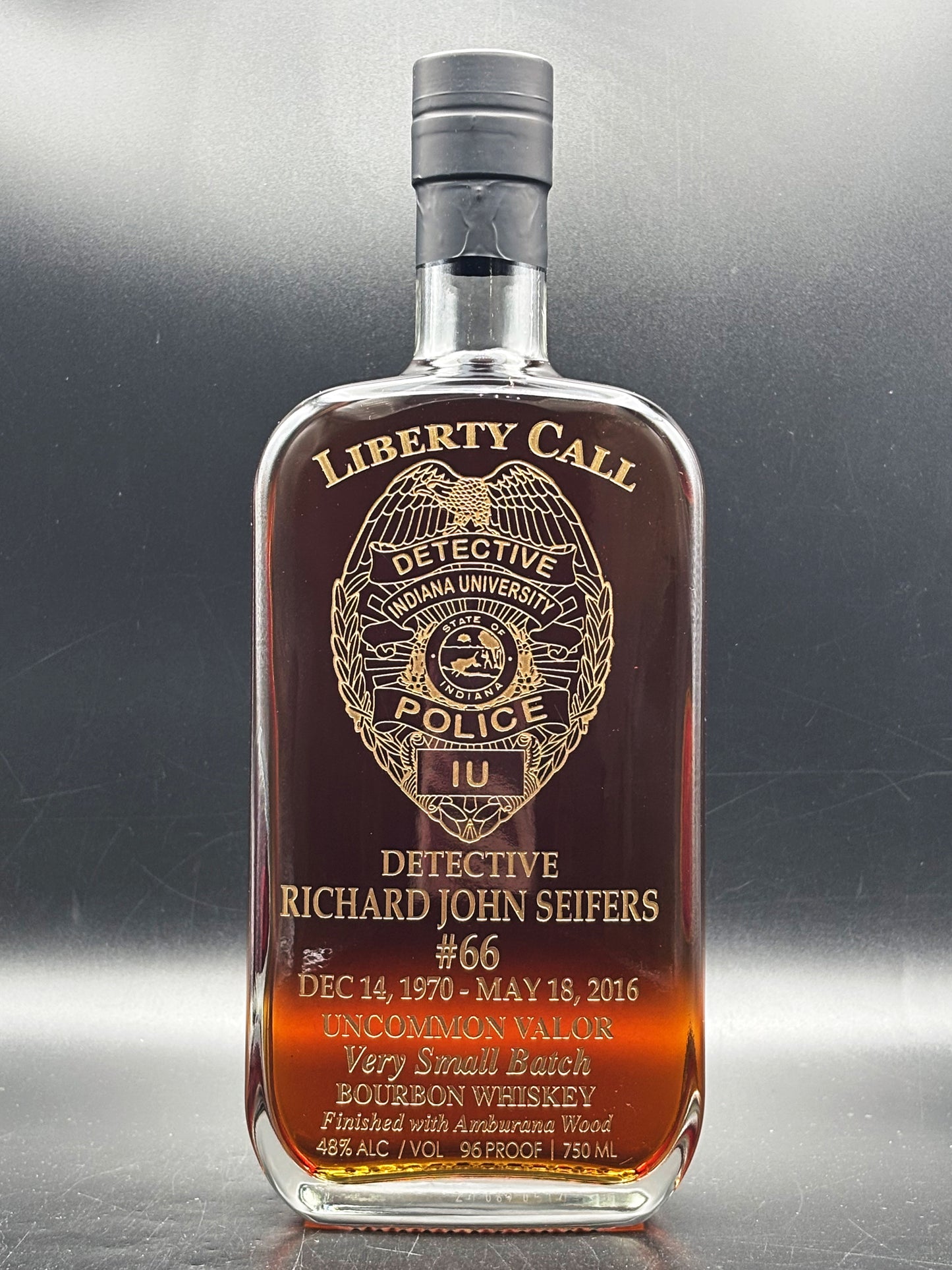 Richard Seifers Retirement Bottle