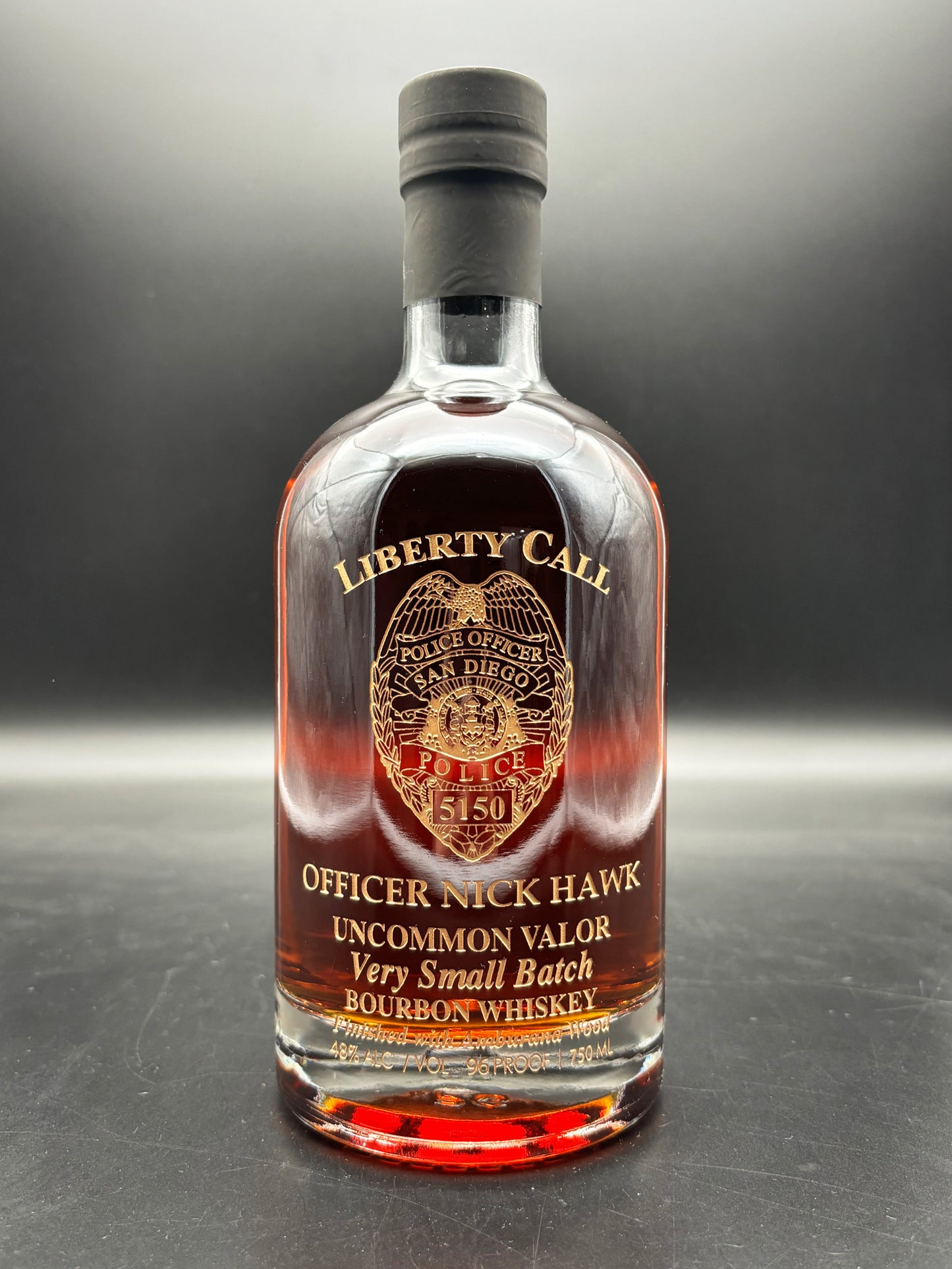 San Diego Police Department Custom Bottle