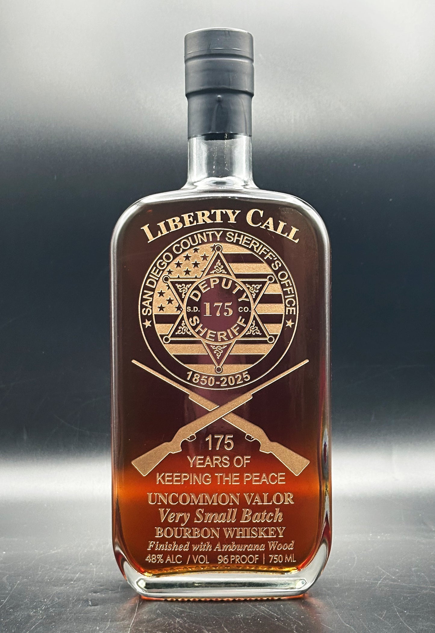 San Diego Sheriff’s Office 175th Anniversary Bottle