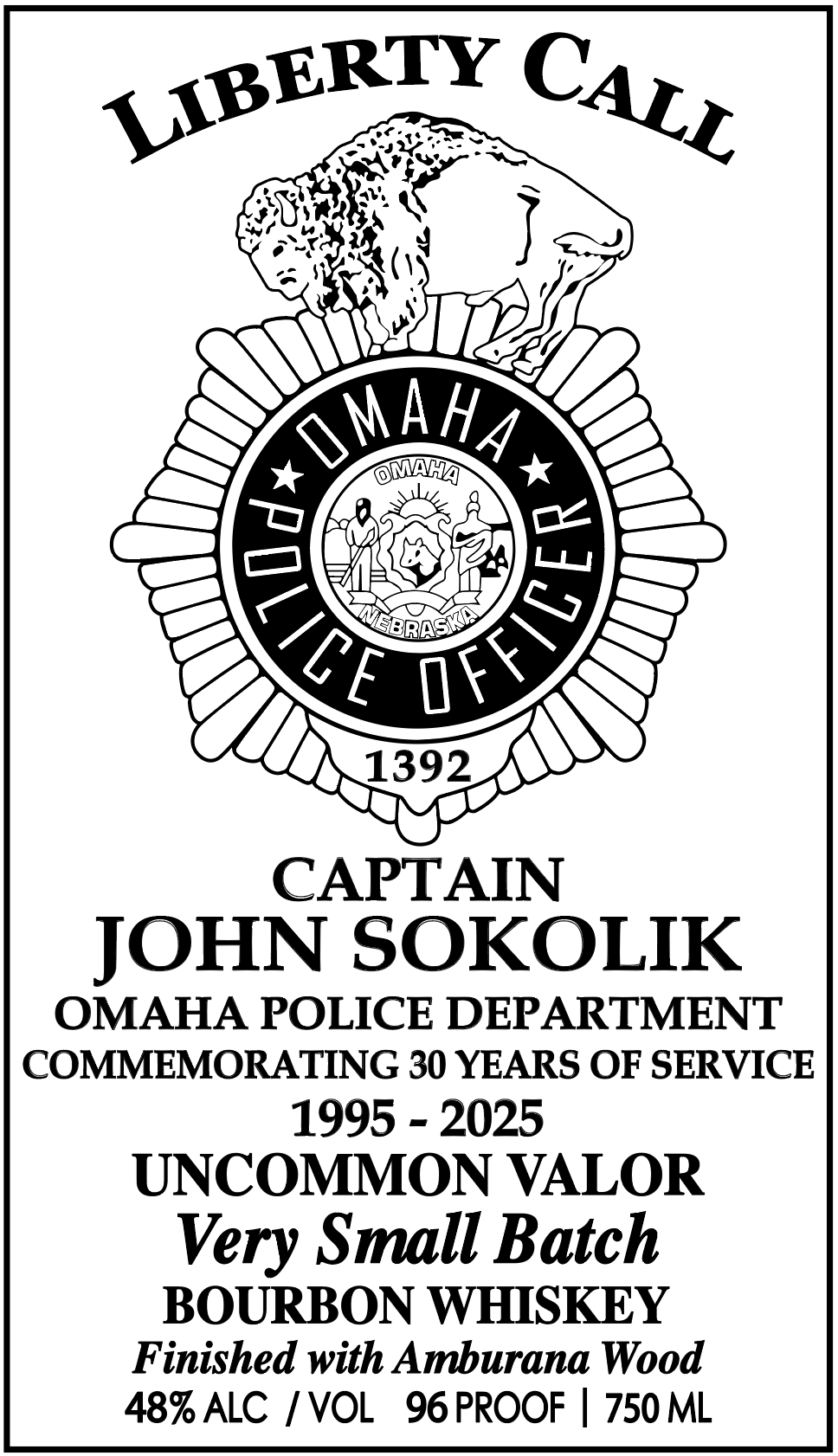 Captain John Sokolik Omaha Bottle