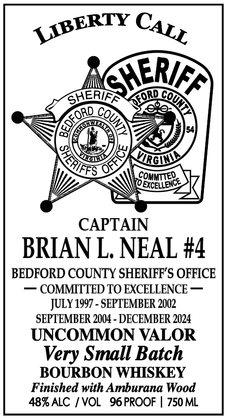 Brian Neal Retirement Bottle