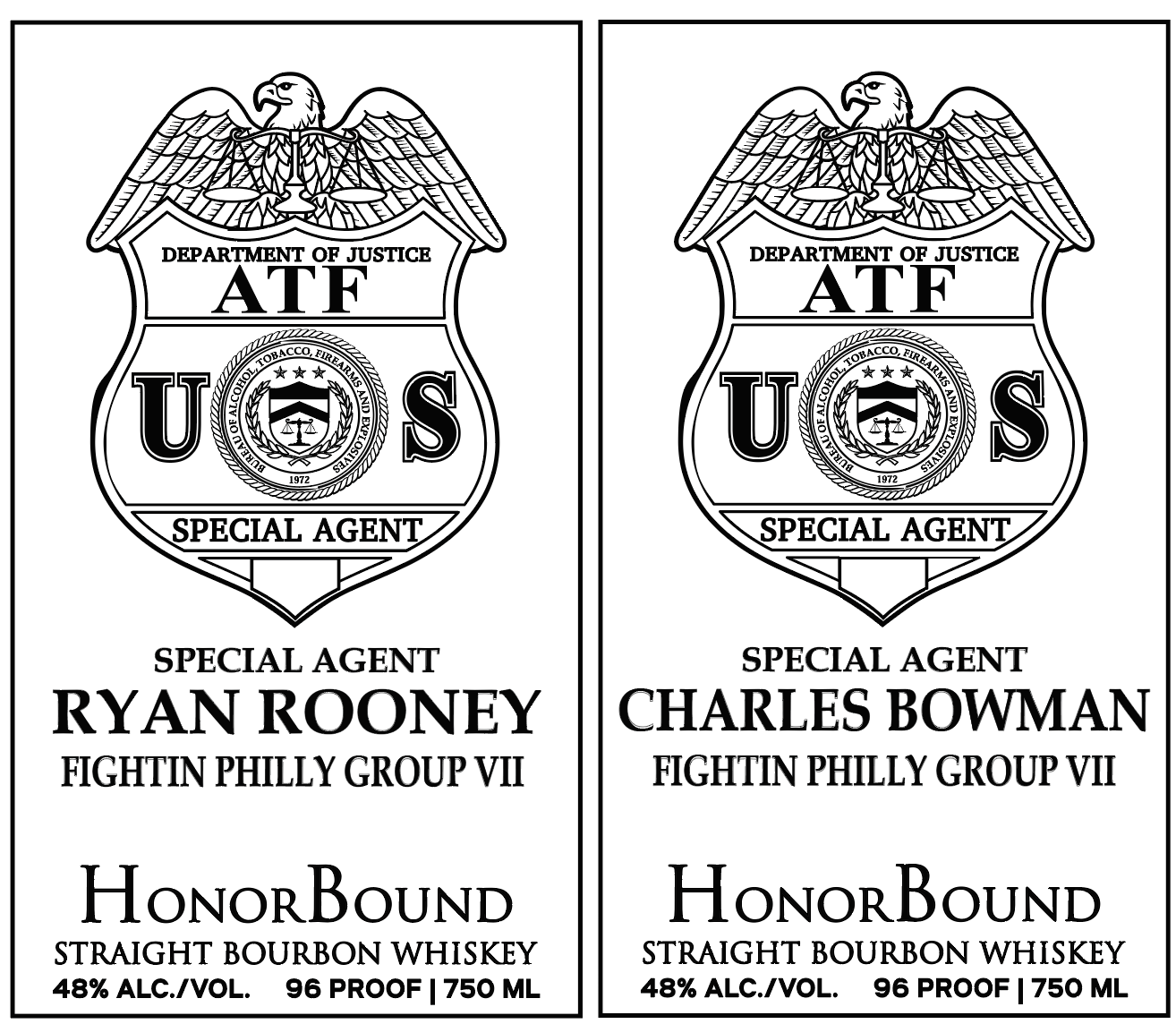 ATF Agent Bottles