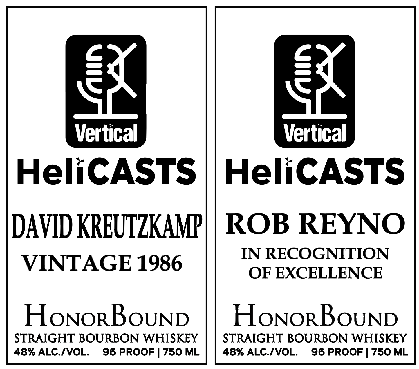 HeliCASTS Bottles