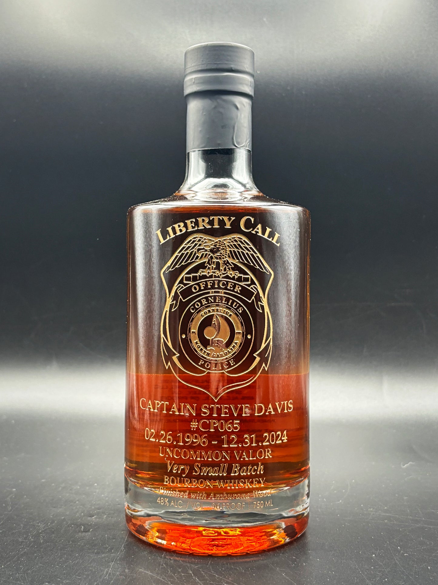 Cornelius Police Department Custom Bottle
