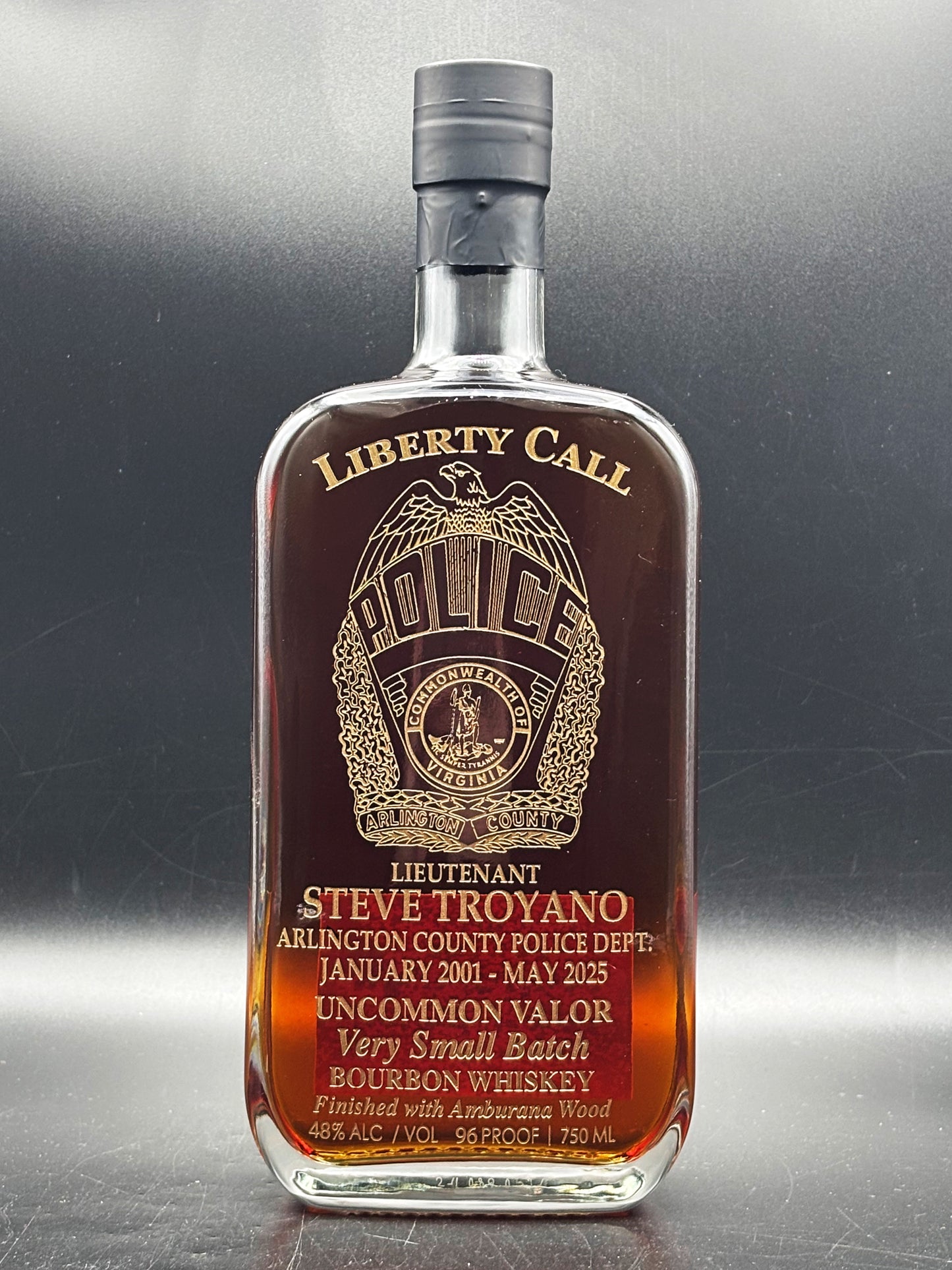 Steve Troyano Custom Bottle
