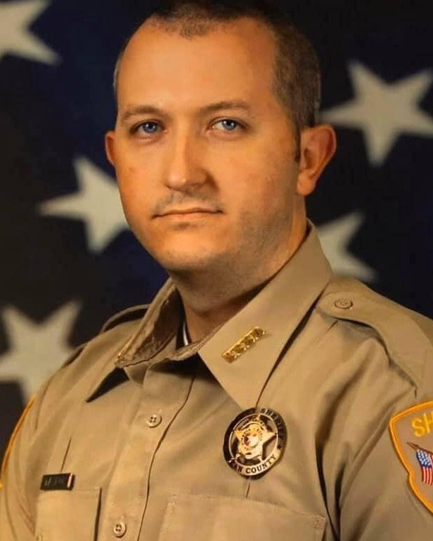 Bryan County Sheriff's Office Deputy Jarid Taylor Memorial Whiskey Bottle