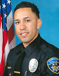 Officer Ricardo "Ricky" Galvez - Downey Police Department Memorial Bottle
