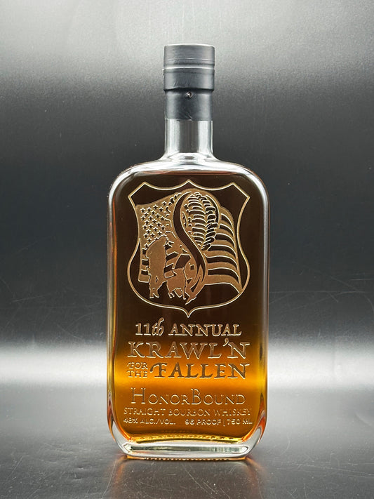 11th Annual Krawl'n for the Fallen Commemorative Bottle