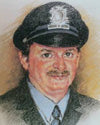 Officer Harold Louis Vitale - Saugus Police Department - Memorial Bottle