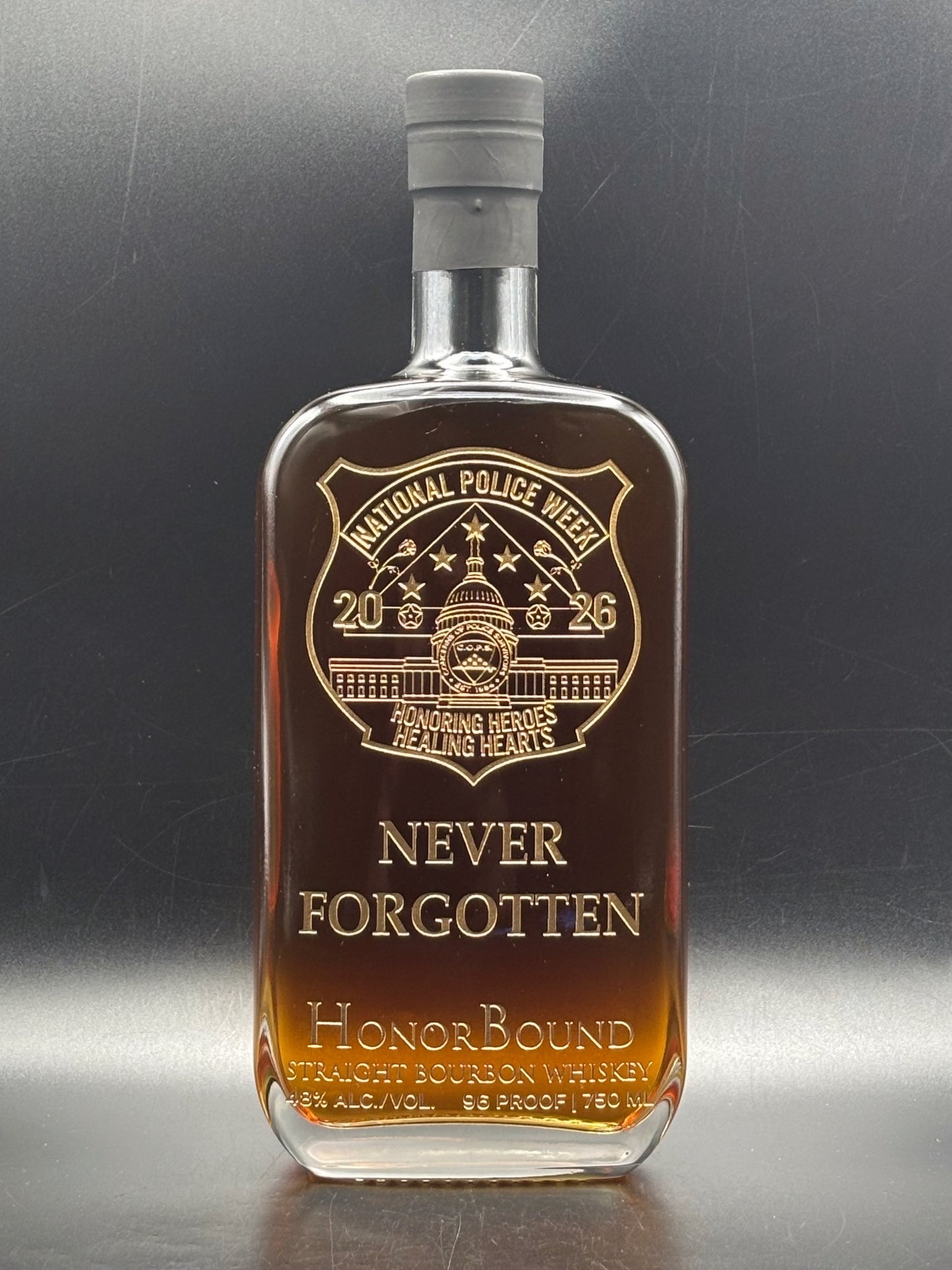2026 Concerns of Police Survivors (C.O.P.S.) National Police Week Commemorative Whiskey Bottle