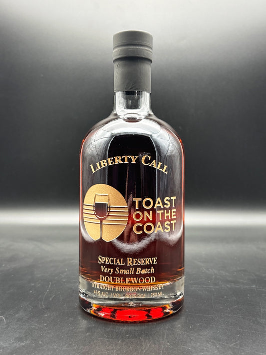 Toast On The Coast Commemorative Whiskey Bottle