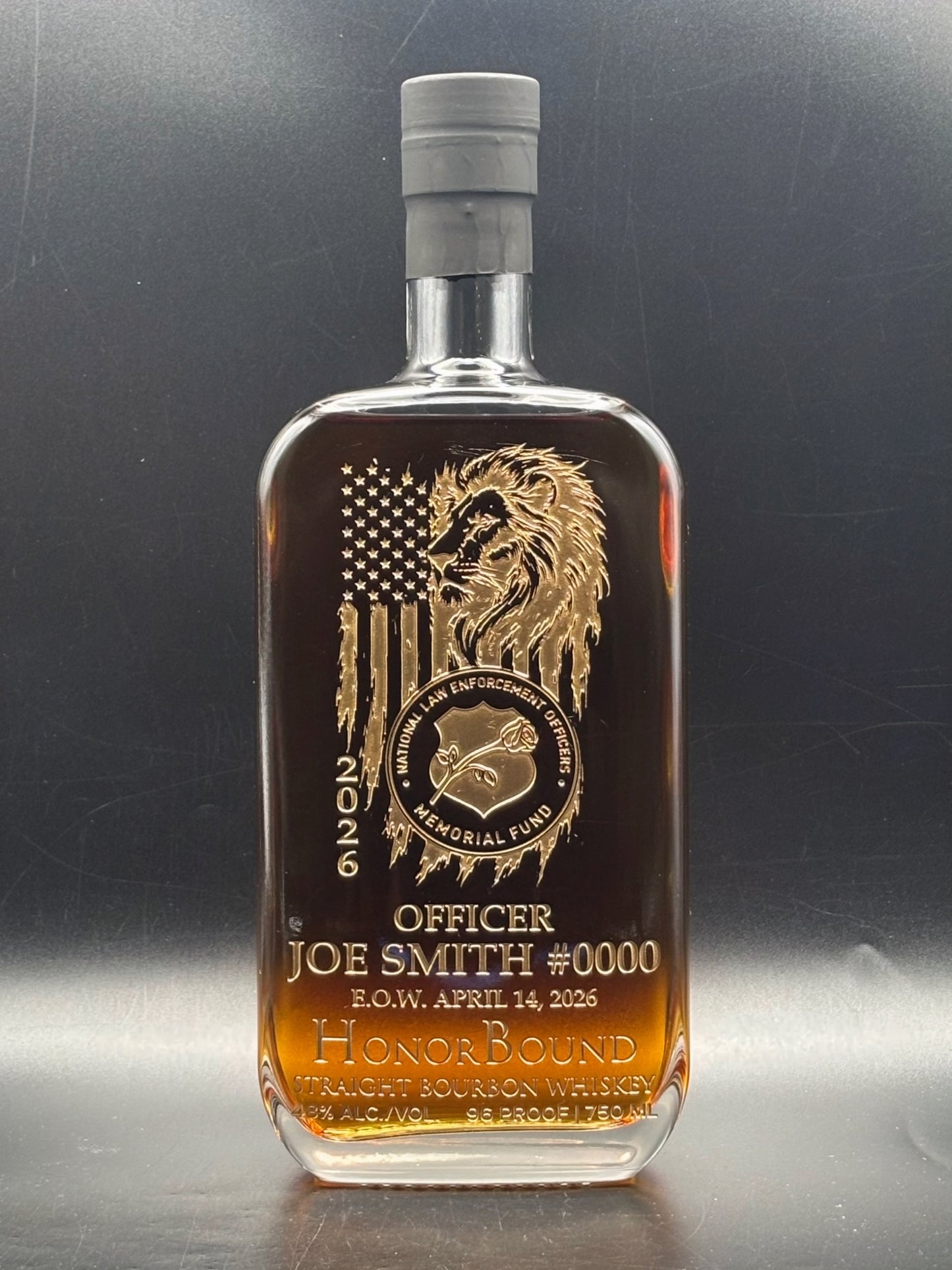 2026 National Law Enforcement Officers Memorial Fund (NLEOMF) National Police Week Bottle