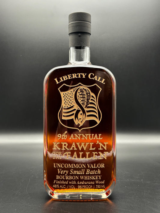 9th Annual Krawl'n for the Fallen Commemorative Bottle