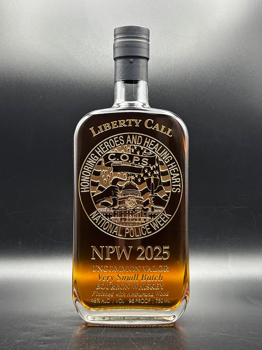 Concerns of Police Survivors (COPS) National Police Week 2025 Commemorative Whiskey Bottle