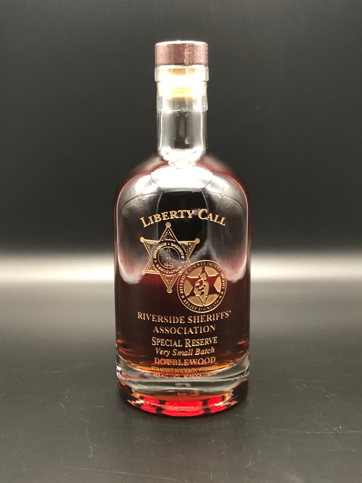 Riverside Sheriffs' Association (RSA) Custom Bottle