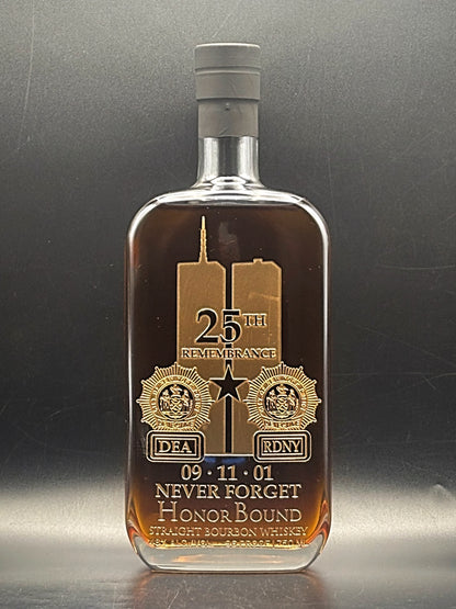 Detective Endowment Association 25th Remembrance 9/11 NYPD Memorial Bottle