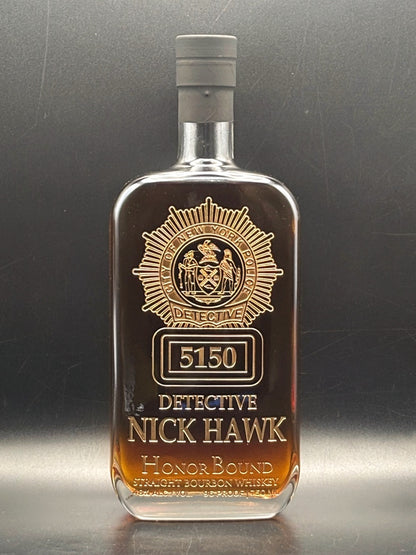Detective Endowment Association 25th Remembrance 9/11 NYPD Memorial Bottle