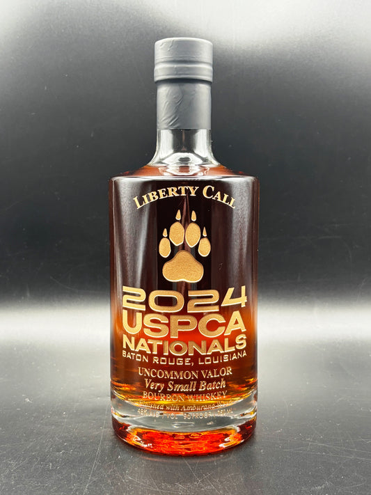 2024 USPCA National Field Trials Commemorative Whiskey Bottle