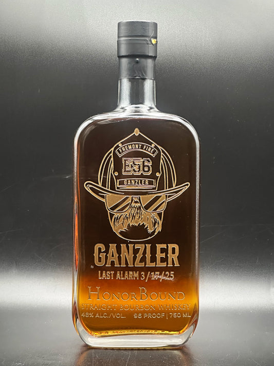 Fremont Firefighter Anthony K. Ganzler Memorial Bottle