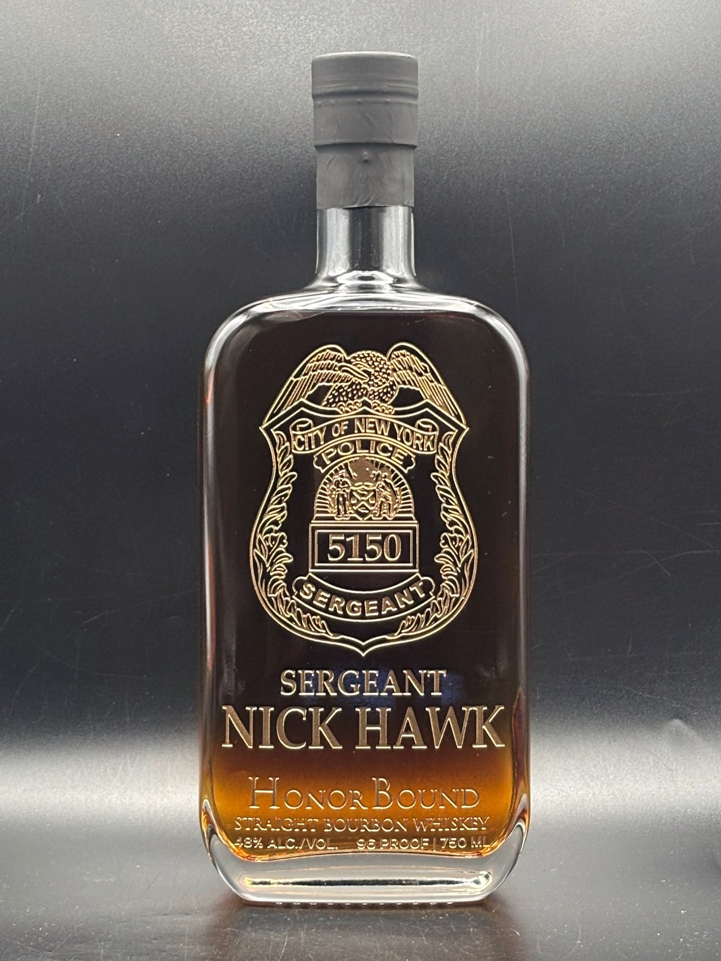 25th Remembrance 9/11 NYPD Memorial Bottle