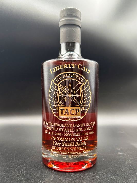 TACP David Sanoja Whiskey Bottle