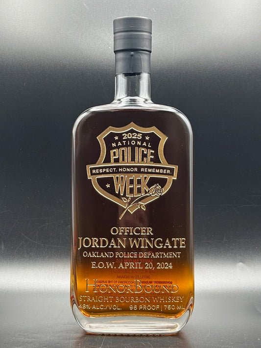 Jordan Wingate Whiskey Bottle
