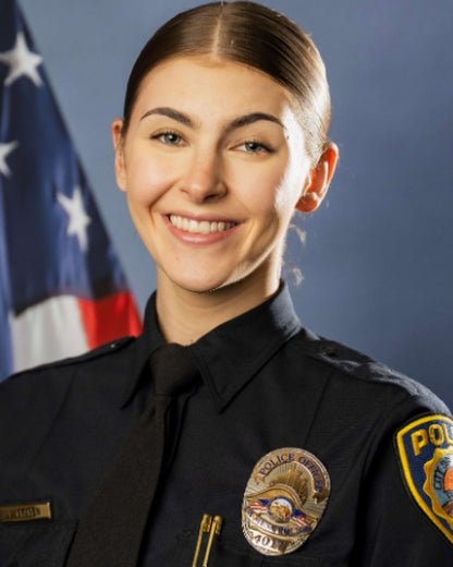 Officer Lauren Craven -  La Mesa Police Department - Memorial Whiskey Bottle