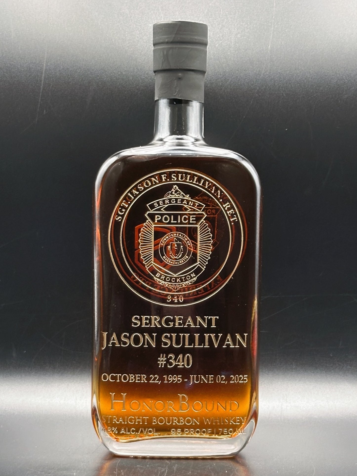 Jason Sullivan Retirement Bottle