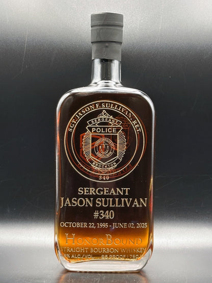 Jason Sullivan Retirement Bottle