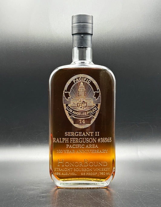 LAPD Pacific Area Custom Bottle