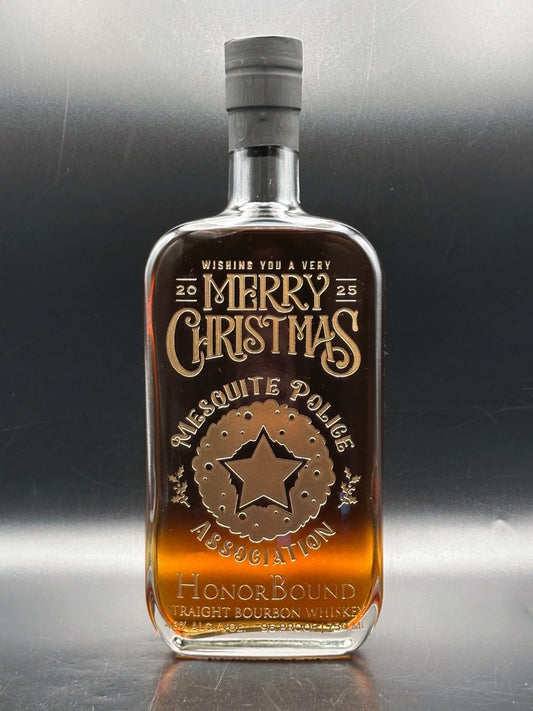 Mesquite Police Association 2025 Holiday Bottle