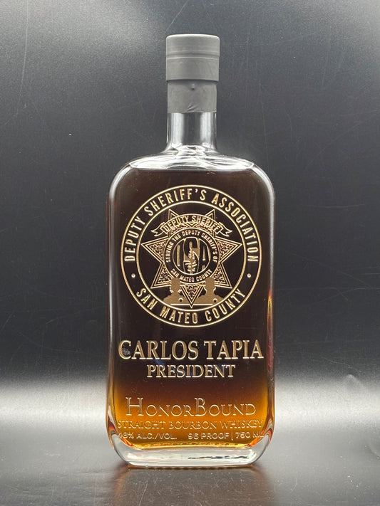 San Mateo County Deputy Sheriff Association (DSA) Custom Bottle