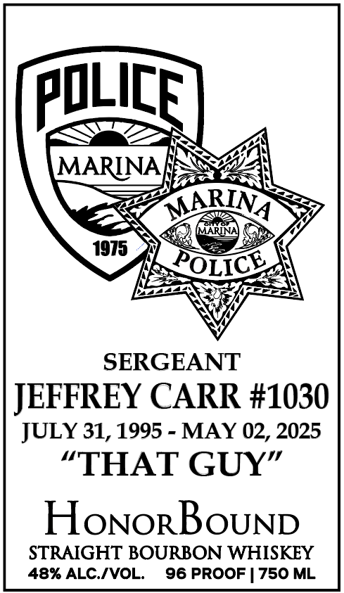 Jeffrey F. Carr Retirement Bottle