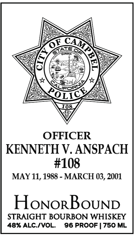 Kenneth Anspach Whiskey Bottle